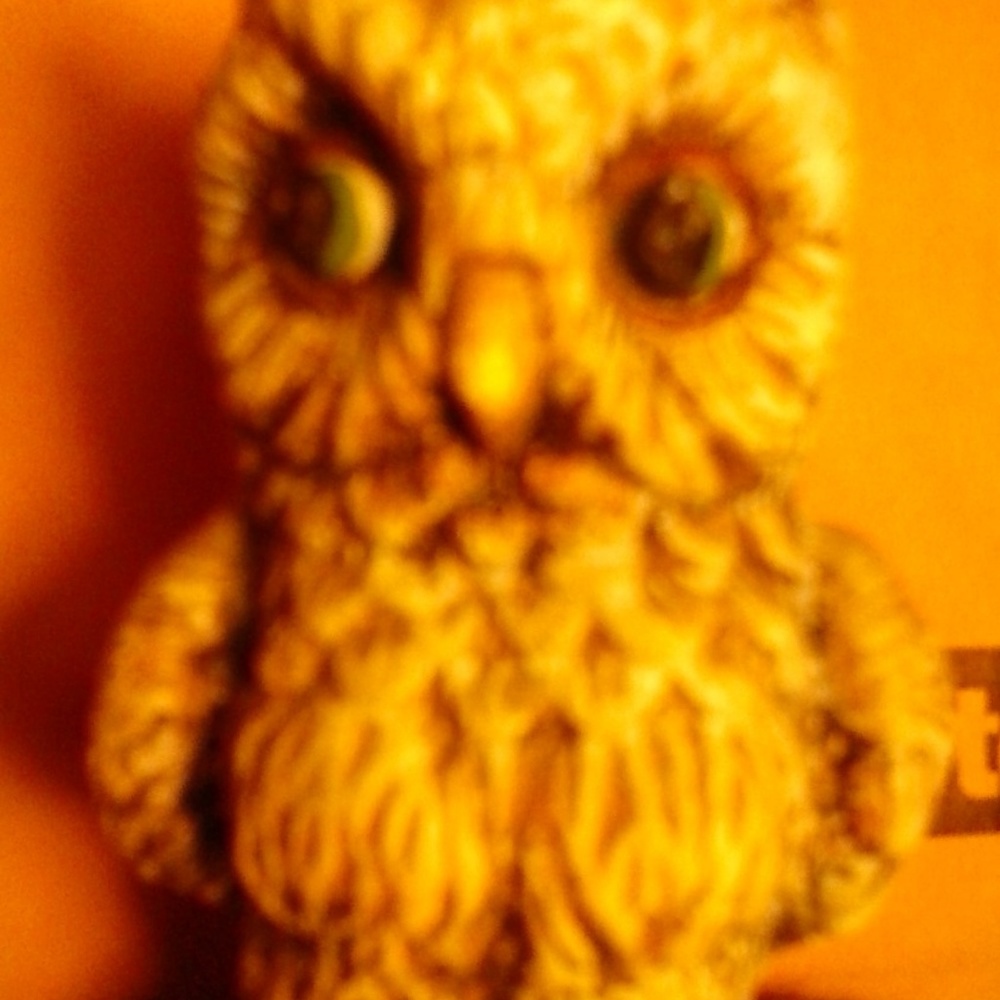 Vintage Art Owl Figurine - Picture 6 of 7
